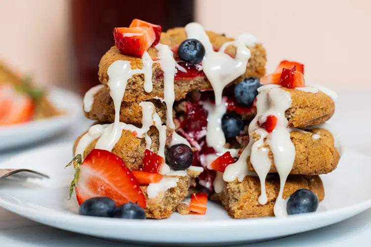 Berries and Cream Stuffed French Toast