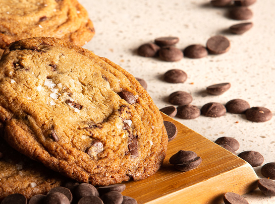 Butter Pecan Bakeshop's Dark Chocolate Chip Sea Salt Cookie