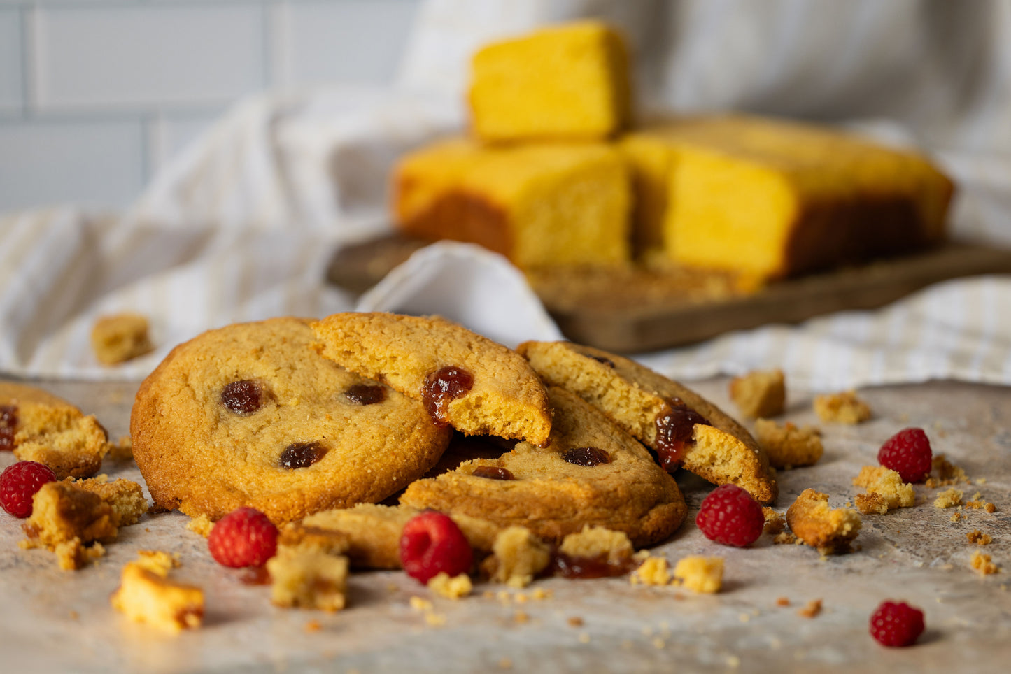 Buttermilk Berry Cornbread